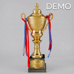 Classic Gold Victory Cup Trophy#1 - Image 2