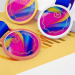 クリスタル・フュージョン・カラープリント・メダル - 画像 (3)