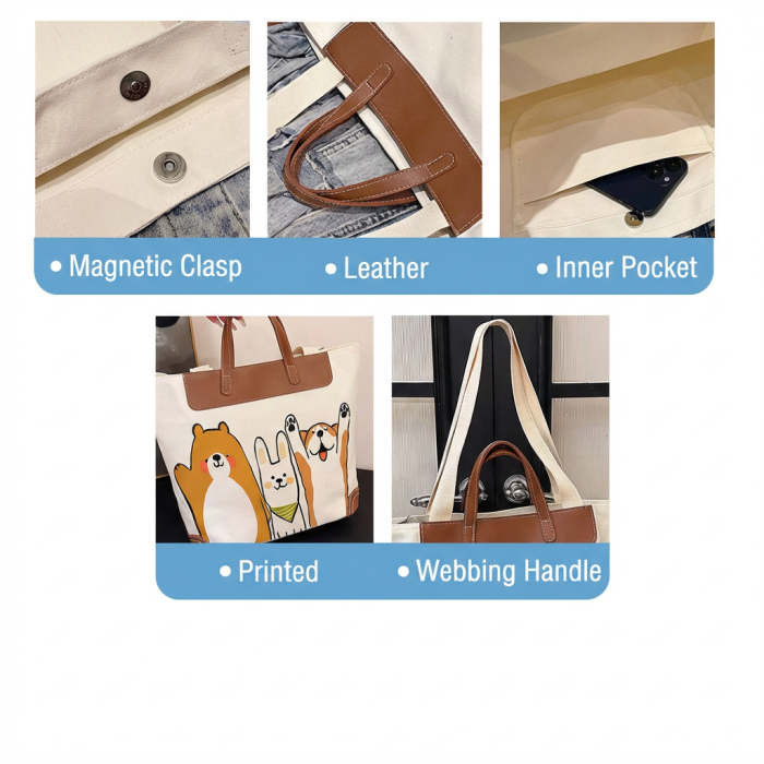 Canvas Tote Bag - Image 2