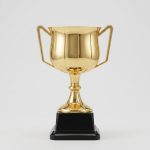 plastic trophy - Plastic Trophy - Plastic - front view