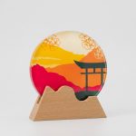 木製クリスタルトロフィー - カスタムウッド&クリスタルトロフィー - クリスタル/木製 - 彫刻 - クローズアップ