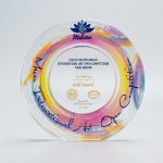 engravable color printable crystal - Premium Engravable Color-Printable Crystal Trophy - Crystal - Engraving / Color Printing - top view