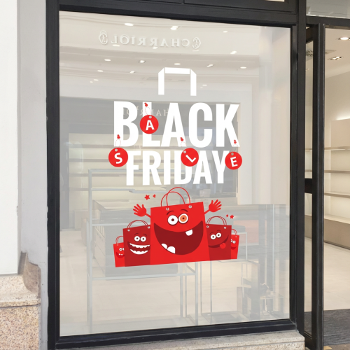 透明玻璃橱窗贴纸